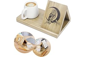 targetone Piccolo scaffale da lettura, scaffale triangolare, scaffale corto minimalista per comodino, scaffale da scrivania o decorazione per tavolino e regalo per gli amanti dei libri