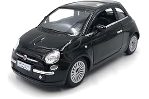 ICE TOYS modellino in scala modello 500 in scala 1:36 (new 500 black)