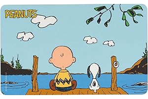 UNITED LABELS The Peanuts Snoopy Breakfast Board / Chopping Board in See, Charlie Brown