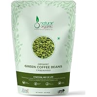 Naturx Organic Green Coffee Beans, Immunity Booster, Weight Loss & Fat Burner 425 Gram