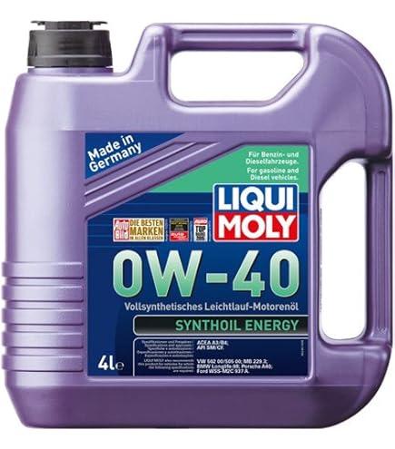 FS European Car Formula Full Synthetic Motor Oil 0W-40, 5 Quart Jug - Made In USA