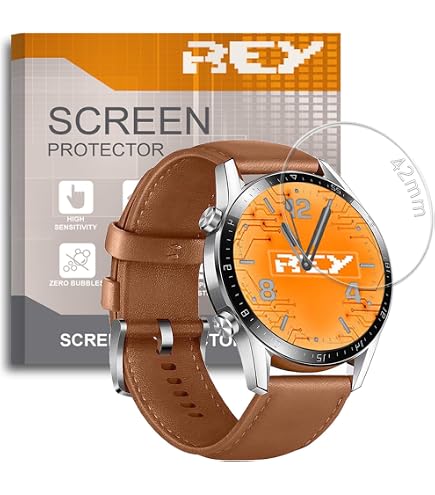 2x Pellicola Protettiva per Fossil Gen 5E (42mm) Protezione Schermo Antiriflesso