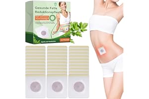 PIPIHOME 30 Stück Abnehmpflaster, Slim Patch für schnelles Abnehmen, Atmungsaktiv und Komfortabel, Natürlichen Kräuterzutaten für Empfindliche Haut