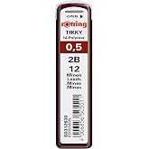 rOtring Tikky Hi-Polymer Mekanik Kurşun Kalem Ucu, 0,5mm, 2B, 0.5 Mm