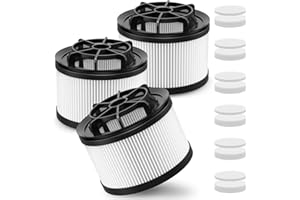 ISINLIVE 3 Pack Ersatzfilter für Levoit LVAC 200 Akku Staubsauger, mit 6 Vormotorefilter und 6 Nachmotorefilter für Levoit LVAC 200 Akku Staubsauger Filtermodell ‎LSV-V201F-WUS