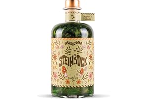 CRAFT CIRCUS AstroloGin® - Sternzeichen Gin | Für jedes Sternzeichen ein Gin | Farbiger Glitzer Gin mit Holunder & Johannisbeere | Premium Gin aus Deutschland | 41% Vol (1 x 0,5l) (Steinbock)