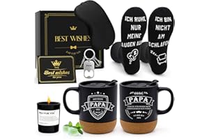 SunmeiTrad Geschenke für Papa, Vatertagsgeschenk, Papa Geschenk Weihnachten Weihnachtsgeschenke, Geschenk Geburtstag Vatertag, Tasse