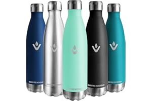 JIOBBO Vikaster Garrafa termica, 750ml Botella agua acero inoxidable, Mantener 12H Caliente/24 Frío, Termo Sin BPA, Botella termica Niños, Adultos, Deporte, Oficina, Exteriores