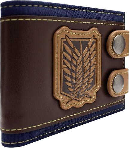 The Promised Neverland Anime Cosplay Wallet | Bifold Leather Short Wallet | 11.5x9.5 Cm | Official Anime Merchandise - View #5