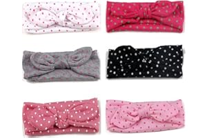 ‎JMITHA JMITHA Baby Stirnbänder verknotete Baby Stirnband Turban Mädchen Headwrap Knot Stirnband Neugeborenen Säugling Kleinkind Stirnband Kaninchenohren Knit Head wraps