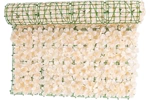 QYEW Recinzione di fiori artificiali, siepe di edera sintetica, riduzione del rumore, protezione dai raggi UV, decorazione da parete per esterni, giardino, cortile, cortile, decorazione per la casa