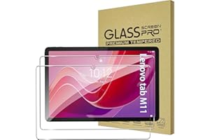 FDHYFGDY [2 Piezas Película protectora para Lenovo ldea Tab/Lenovo Tab M11 (11 pulgadas) Cristal Templado, antiarañazos, antiburbujas, protector de pantalla de dureza 9H