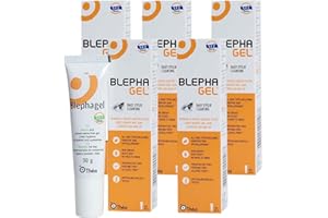 Thea Blephagel Sterile Gel - The Gentle Solution for Daily Eyelid Hygiene | Preservative-Free and Hypoallergenic | Soothes, Refreshes and Softens Eyelids | Pack of 5 x 30g
