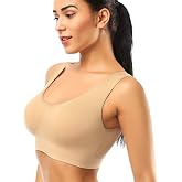 Breast Collector Thick Strap Padless Bra Sports Bra Bustier Half Athlete
