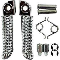 Motorrad Fußpedale Aluminium - Vorderpedale Für YZF R1/R6 Modelle 1998-2021