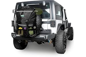 CYUREAY Spare Tire Trash Bag, Offroad Spare Tire Storage Bags Heavy Duty Truck Tailgate Trash Bag Fits up to 40" Tire, Large Recovery Gear Firewood Camping Cargo Storage Bag for Jeep Truck SUV Car