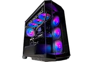 Golook PC Gaming Astra - Ryzen 5 9600X / 32GB RAM DDR5 6000MHZ / 1TB NVME M.2 / RTX 5060 Ti 16GB / B850M / 5 Ventole Raffreddamento Liqudio 240mm - Computer Fisso