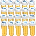Urekt Empty Plastic Medicine Pill Bottles with Child Resistant Caps (20 Pack), 6 Dram Small Prescription Medicine Containers Travel Pill Vials Clear Pill Case Organizers