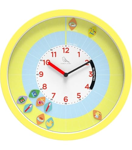 Hama Horloge De Table Réveil Enfant Maui Gris - Silencieuse Sans Tic-Tac, Motif Lapin Adorable, Alarme Douce, 16 Cm