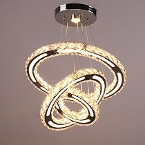 Lustre Cristal Moderne Style Français - Or Métal Doré - Dimmable 3000K-6000K - Diamètre 60 Cm (12 Lampes E14) - Pour Salon, Salle à Manger, Chambre
