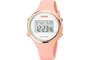 FINDTIME Ladies Watch Digital Watches for Women Colorful Sport Wrist Watch for Women Girls Waterproof Stopwatch Alarm Multifunction Easy Read