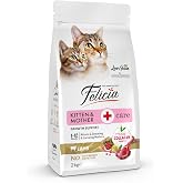 Felicia Az Tahıllı, Yavru Kuzu Etli Hypoallergenic Kedi Maması, 2 kg