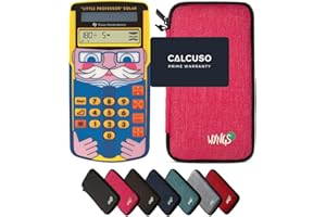 CALCUSO TI-Little Professor including a WYNGS protective case in Pink - Basic Set