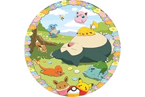 Ravensburger - Puzzle 500 Piezas Pokémon Round | Puzzle 500 Piezas Adultos | Rompecabezas Adultos Y Niños De 14 Años O Más | Regalos para Niños 14 Años O Más | 500 Piezas Y Mide 52x52cm