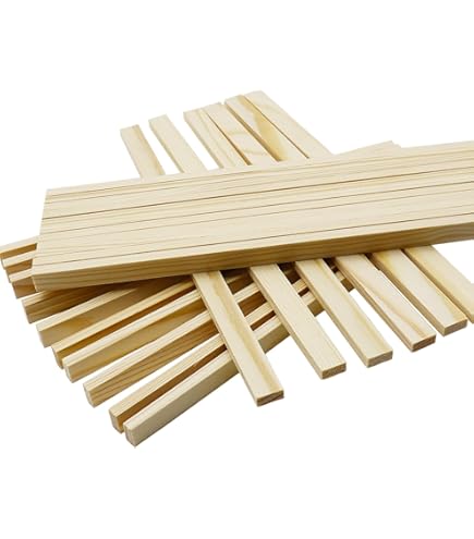 Gedotec Baguettes En Bois - Planches En Bois à Construire Blocs De