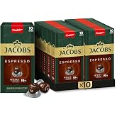 Jacobs Capsule Coffee Espresso 10 Intense, 10 Capsules x 10 Pack