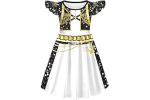 RWIOKS 𝐊𝐩𝐨𝐩 𝐃𝐞𝐦𝐨𝐧𝐬 𝐇𝐮𝐧𝐭𝐞𝐫𝐬 Costume de cosplay Anime Rumi pour fille, tenue de scène Mira/Zoey Tenue de Scène Carnaval Halloween