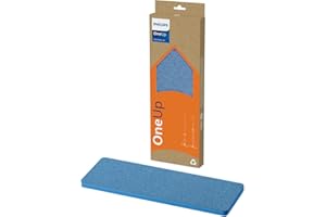 ‎PHILIPS Philips OneUp Original Reinigungspad Einzelpack – Für empfindliche Hartböden, saugt Schmutzwasser auf, gibt Frischwasser ab, 50 % schnellere Trocknung, waschbar, bis zu 6 Monate nutzbar (XV1882/10)