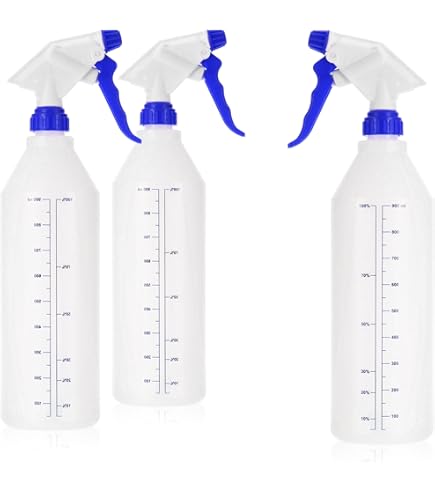 com-four Spuitfles Chemie - 3x 900ml voor zuren, logenen & oliën | bol