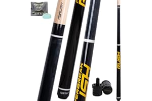 CUEELF Heavy Hitter Jump Break Pool Cue 20oz 20oz 23oz 3 Piece Extra Hard Bakelite Tip for Explosive Breaks and Effortless Jumps