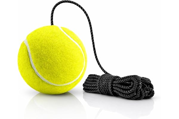 Stellix Hanging Tennis Ball for Cricket Practice Hanging Tennis Ball for Kids and Adults