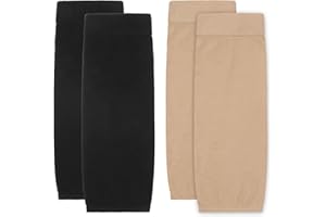 AEAOCVO Lot de 2 paires de manchons de compression pour avant-bras - Pour homme et femme