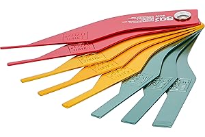 BGS 9440 | Juego de galgas de desgaste para forros de freno | aluminio | 8 piezas