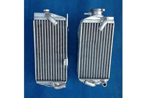 FSMOTO Convient pour radiateur Hon-da CRF250R CRF 250 R 250 CC 4 temps 2014-2017 en aluminium 2015-2016