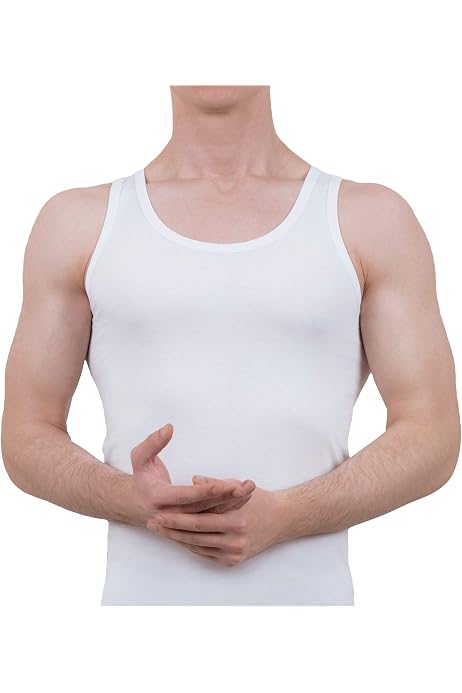 Men's Undershirts 4-SETS Soft T-Shirts 