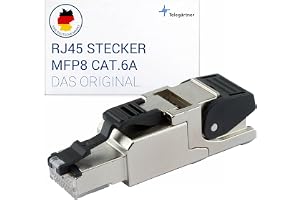 RJ45-kontakt katt 6A rak