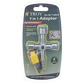 Troy T 24014 Universal Kabin Anahtarı, Metrik, 14 x 10 x 1 cm