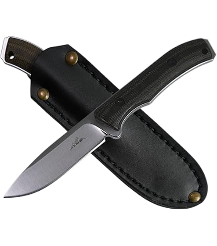 Manly Wasp Manly Comrade Taschenmesser CPM-S90V - Robustes Outdoor-Messer Mit G10 Griff (20,5cm Schwarz) Slipjoint Messer