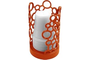 GIO'STYLE Giostyle Portabicchieri in Plastica 100% Riciclabile, Rosso