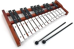 1TO1 MUSIC 25 Key Wooden Xylophone/Glockenspiel by ProKussion