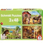 Schmidt Spiele Puzzle Cavalli Da Sogno, 150 Pezzi - 43,2 X 29,1 Cm, Per Bambini E Appassionati