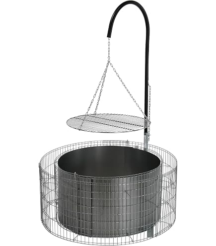 Imex El Zorro 10098 Serviteur de cheminée inox avec accessoires Noir 50