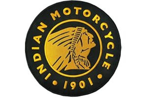 SUMA SHOP Patch moto indien (couleur)