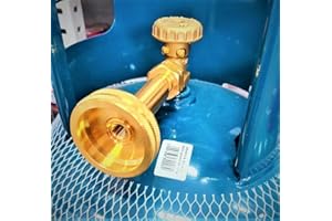 ZaTeChS Set di Attacco per Il Rifornimento Bombole GPL Attacco Dish | Adattatore per Il Riempimento Bombole + Adattatore Collegamento Tubi e Regolatori Standard Europeo 21,8" Bombola Italiana W20mm