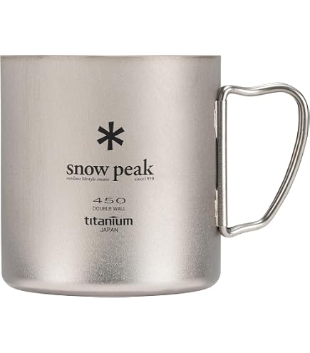 Set De 2 Tasses Empilables Snow Peak Tokyo Édition Limitée En