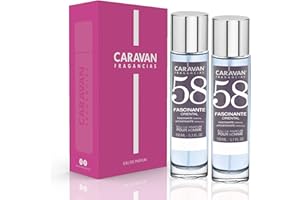 CARAVAN FRAGANCIAS - CAJA DE REGALO con 2 Perfumes Nº58 de 150 ml, para hombre